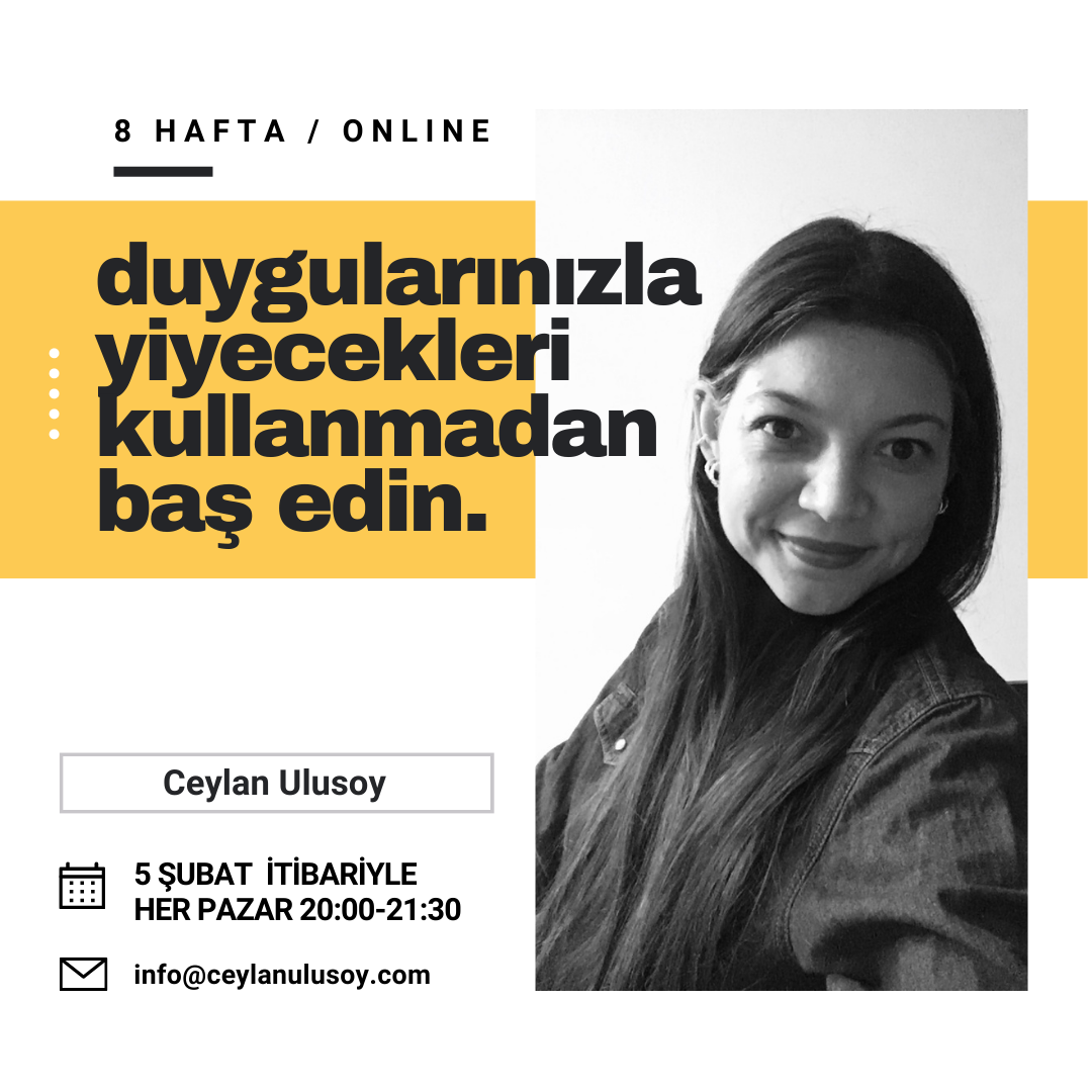 Duygularınızla Yemeği Kullanmadan Baş Edin