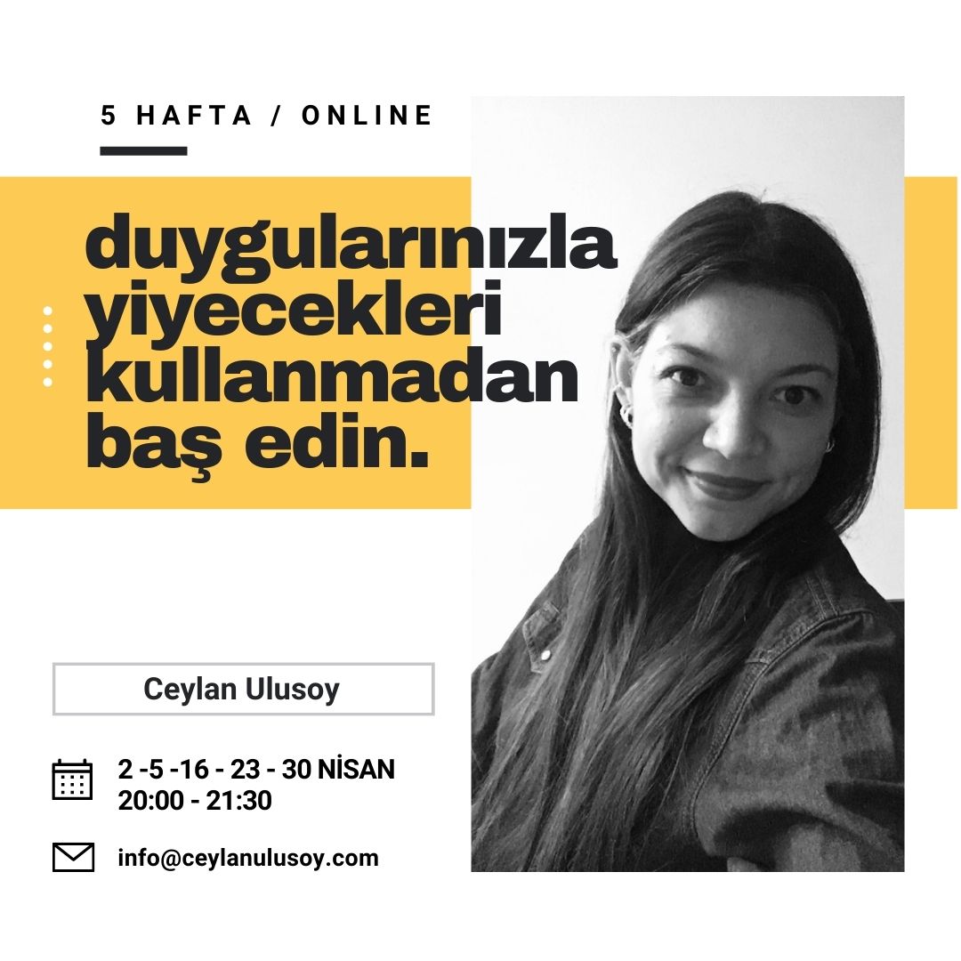 Duygularınızla Yemeği Kullanmadan Baş edin!