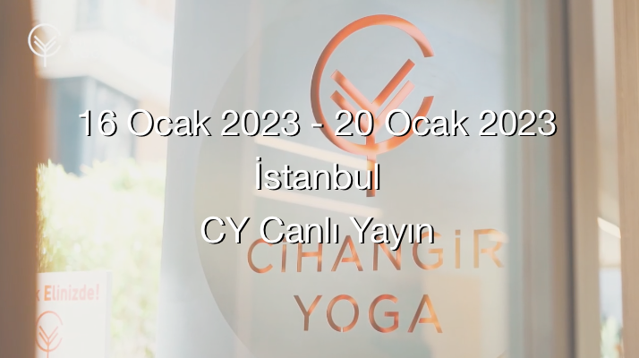 Carlos Pomeda ile İleri Seviye Yoga Felsefesi, Upanişadlar ve Tantrik Meditasyon -Canlı Yayın