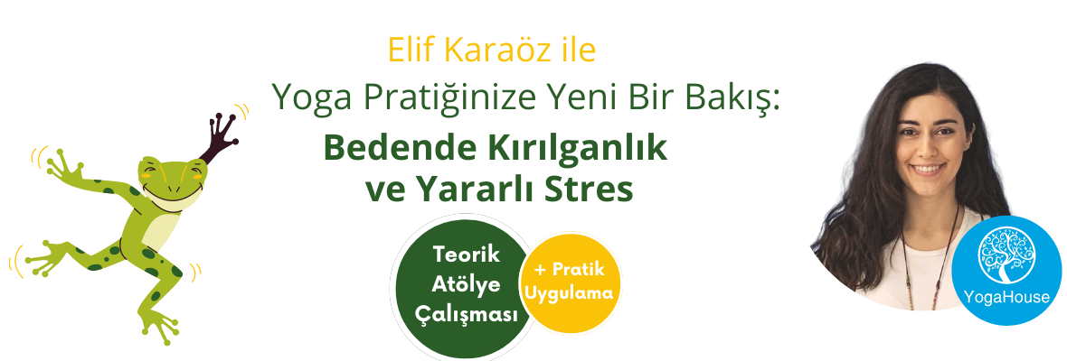 Elif Karaöz ile Yoga Pratiğinize Yeni Bir Bakış: Bedende Kırılganlık  ve Yararlı Stres - Teorik Atölye Çalışması + Pratik Uygulama