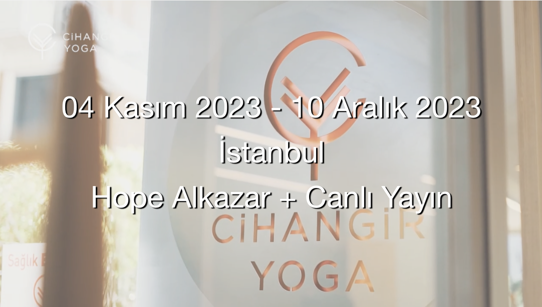 Gökçe Akyıldız ile Yoga Alliance Onaylı Çocuk Yogası - Hope Alkazar + Canlı Yayın