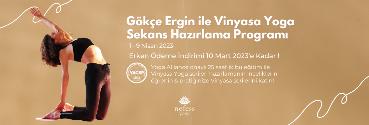 Gökçe Ergin ile Vinyasa Yoga Sekans Hazırlama Programı