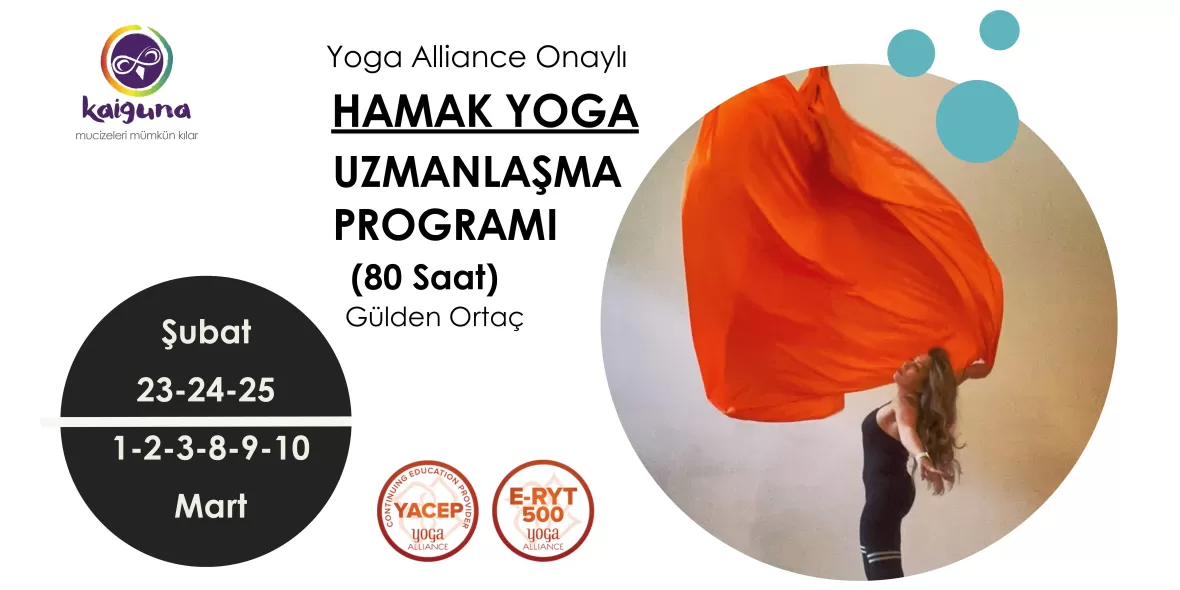 Hamak Yoga Uzmanlaşma Programı ve Yoga Anatomisi