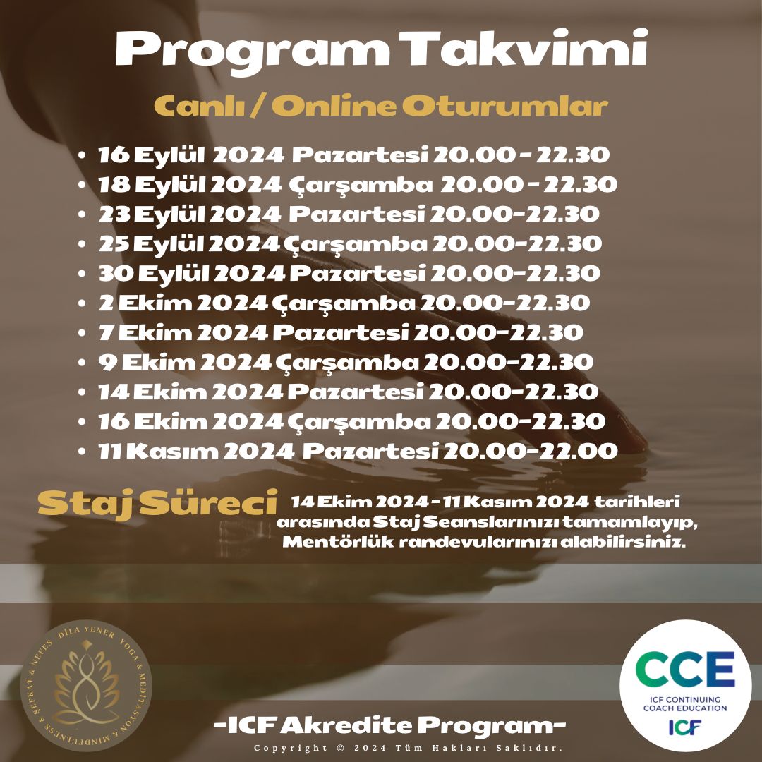 ICF Nefes Koçluk Programı Dila Yener