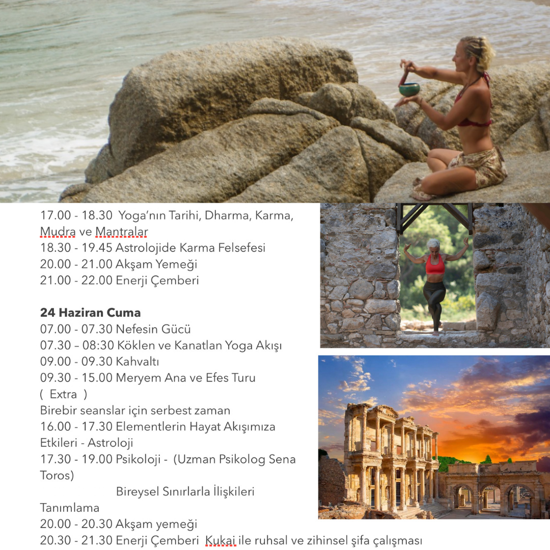 İzmir Efes Astroloji ve Yoga Kampı Dilek Adaş