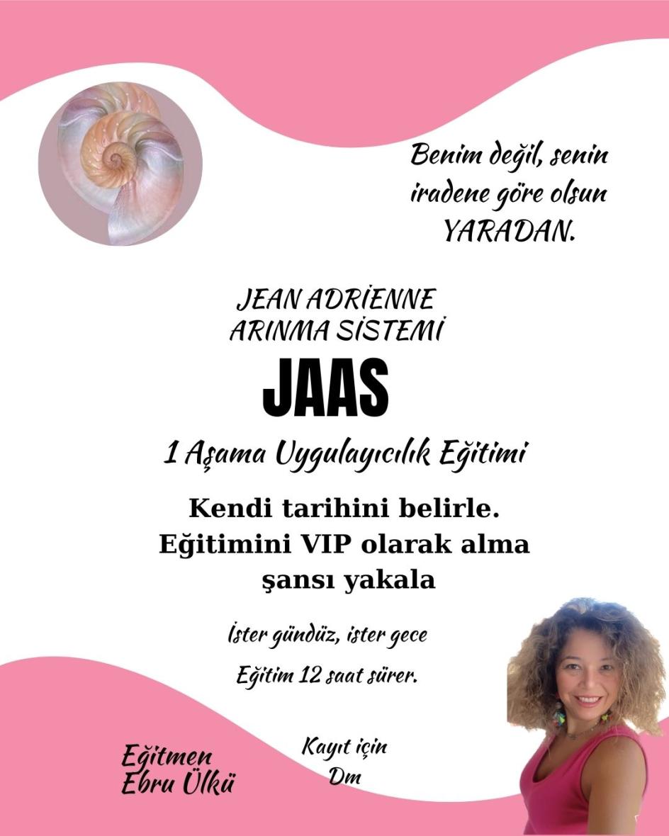 Jaas Eğitim(Jean Adrienne Arınma Sistemi)