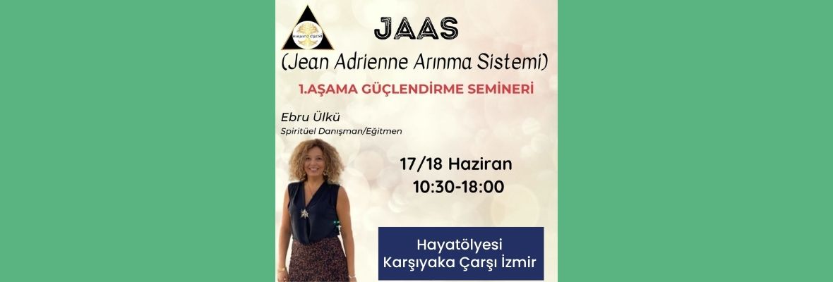 Ebru Ülkü ile JAAS Programı