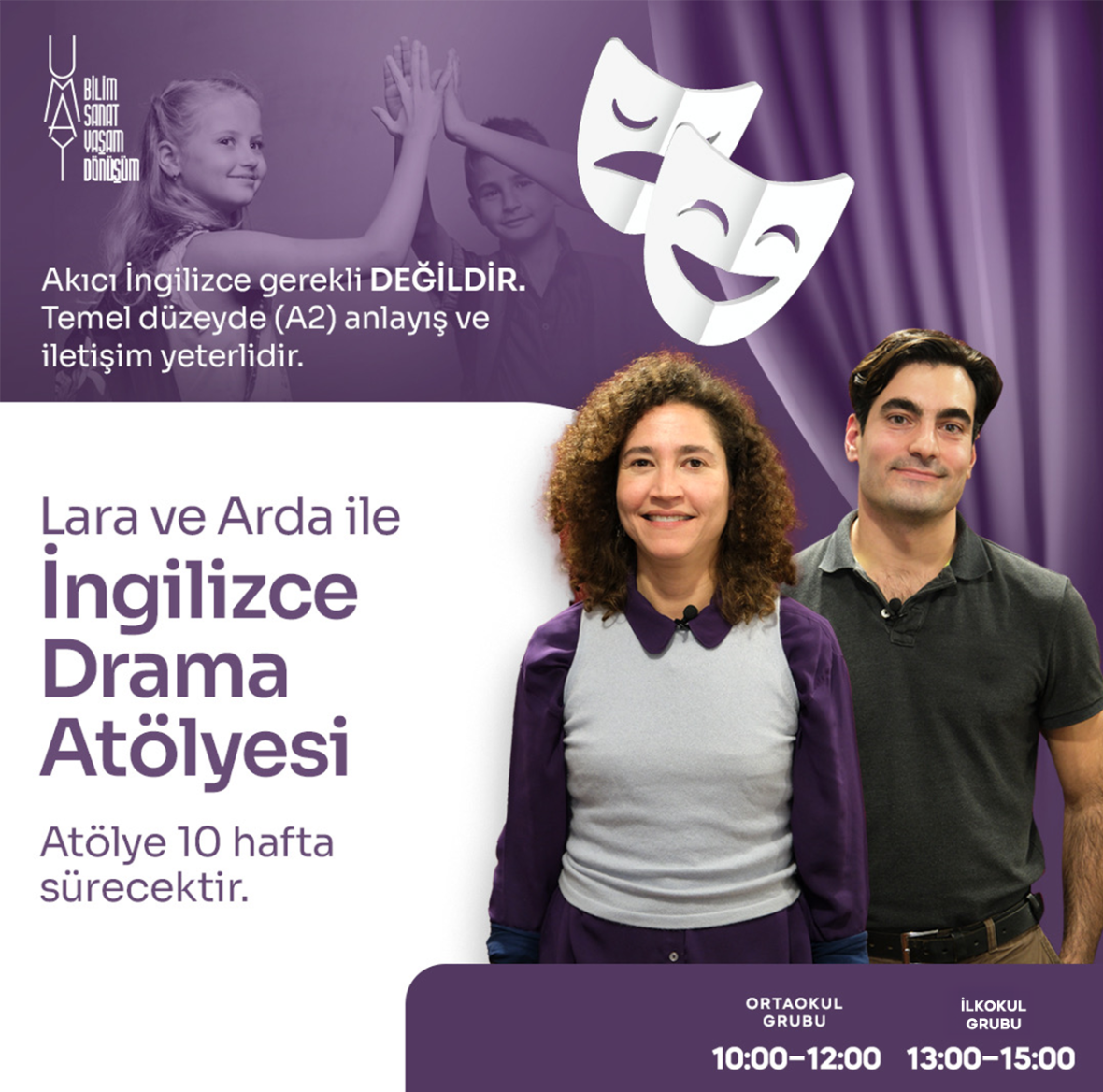 Lara & Arda İle İngilizce Drama