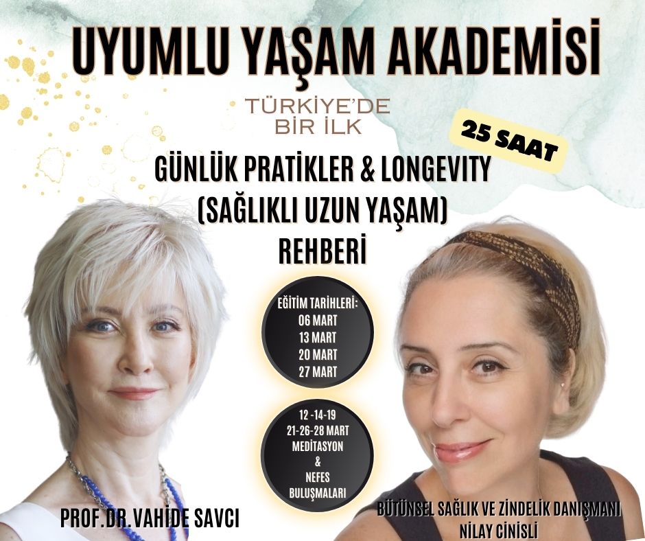 Longevity (Sağlıklı Uzun Yaşam) Rehberi - 4 Haftalık Online Kamp