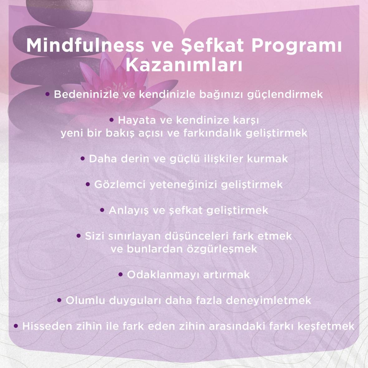 MCP (Mindfulness ve Şefkat Programı) Deniz Başağa