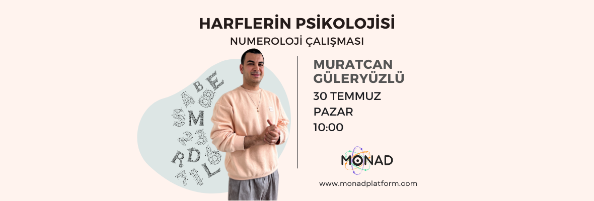 Numeroloji: Harflerin Psikolojisi ve Kişilere Etkisi Muratcan Güleryüz