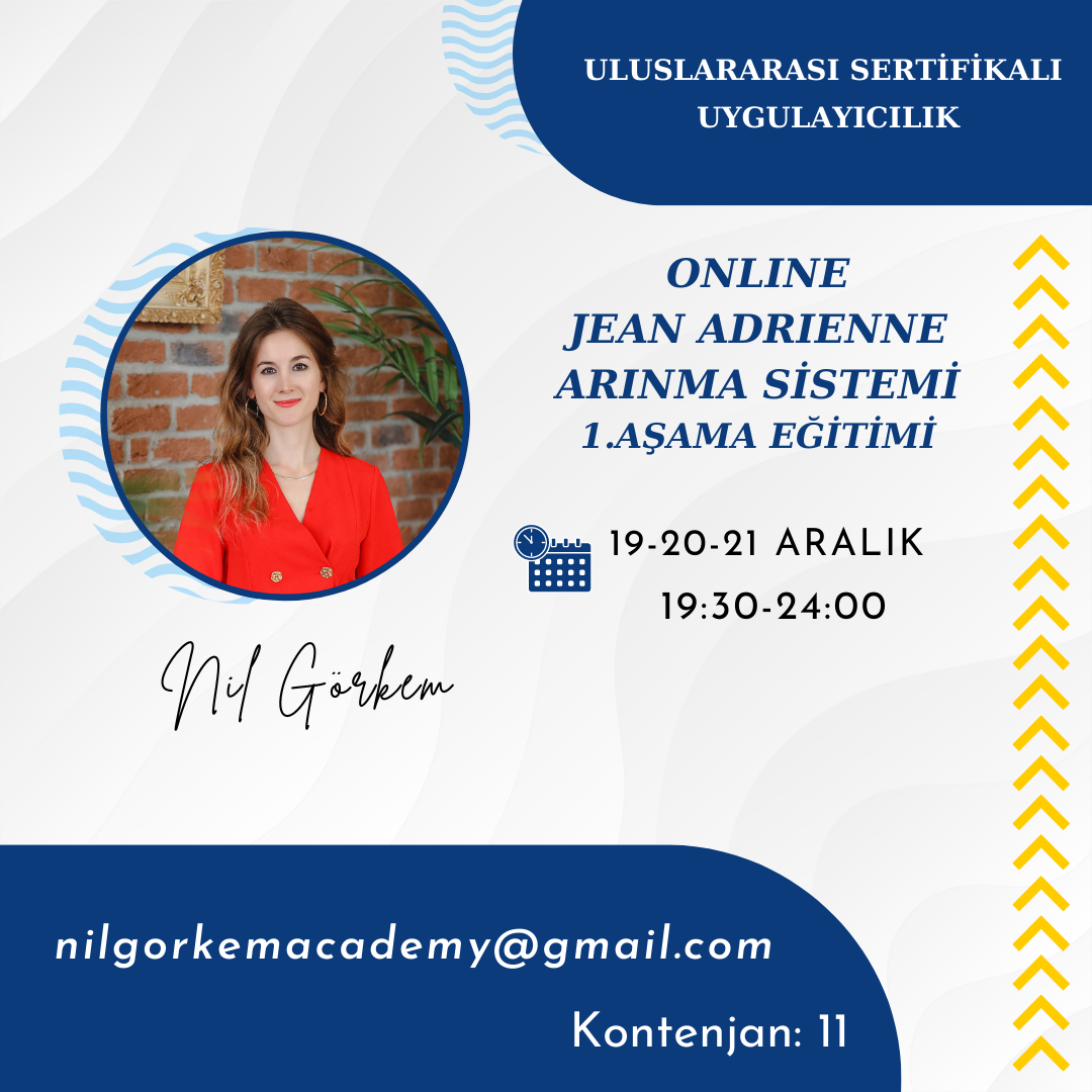 Online Jean Adrienne Arınma Sistemi Eğitimi