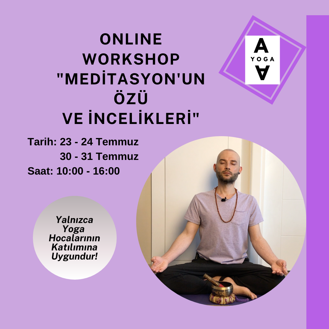 Workshop "Meditasyon'un Özü ve İncelikleri" Alper Akbaş