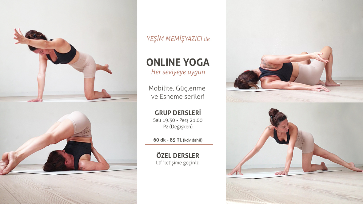 Online Yoga (Mobilite - Esneme - Güçlenme Serileri)