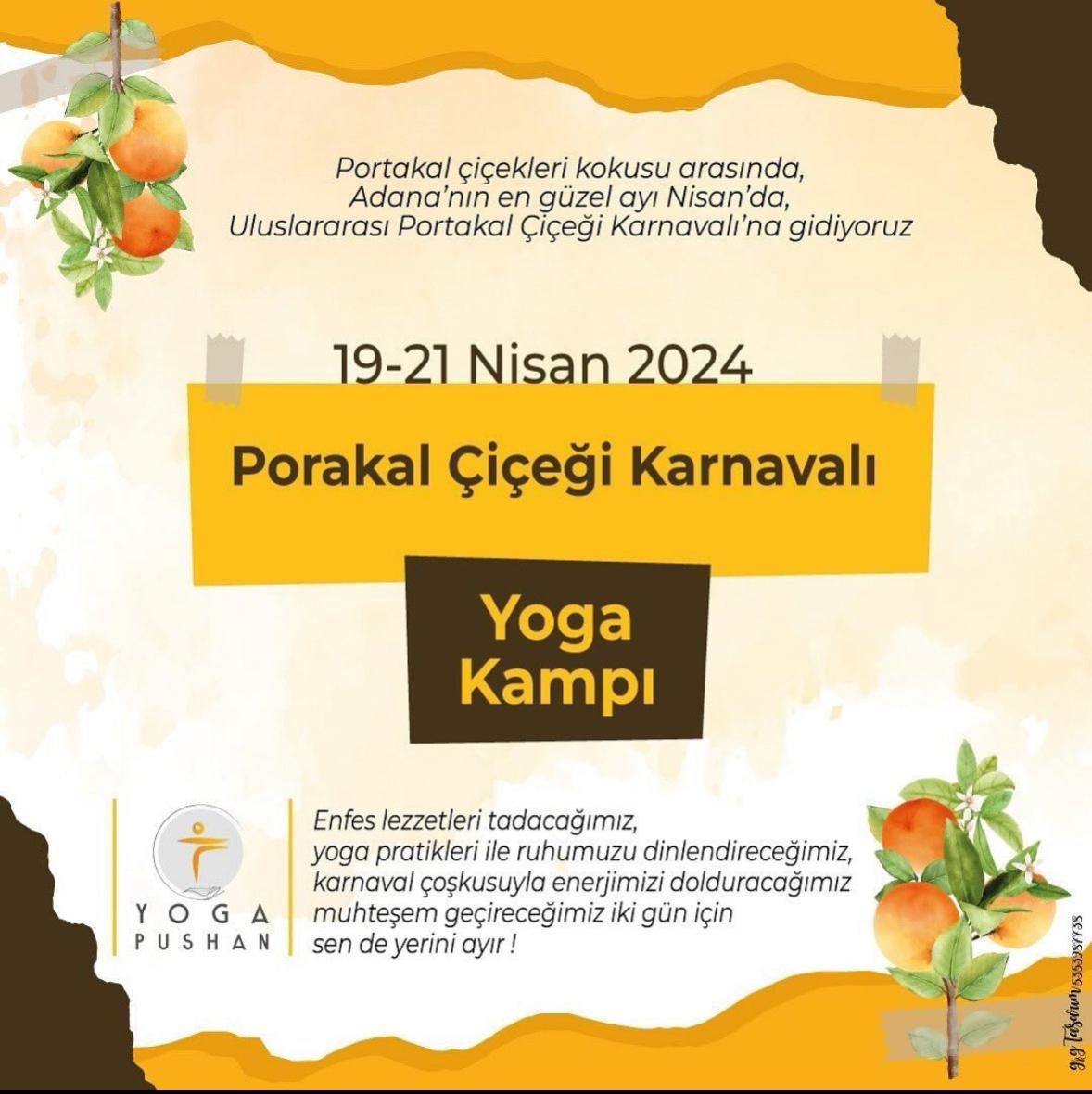 Portakal Çiçeği Karnavalı Yoga Kampı