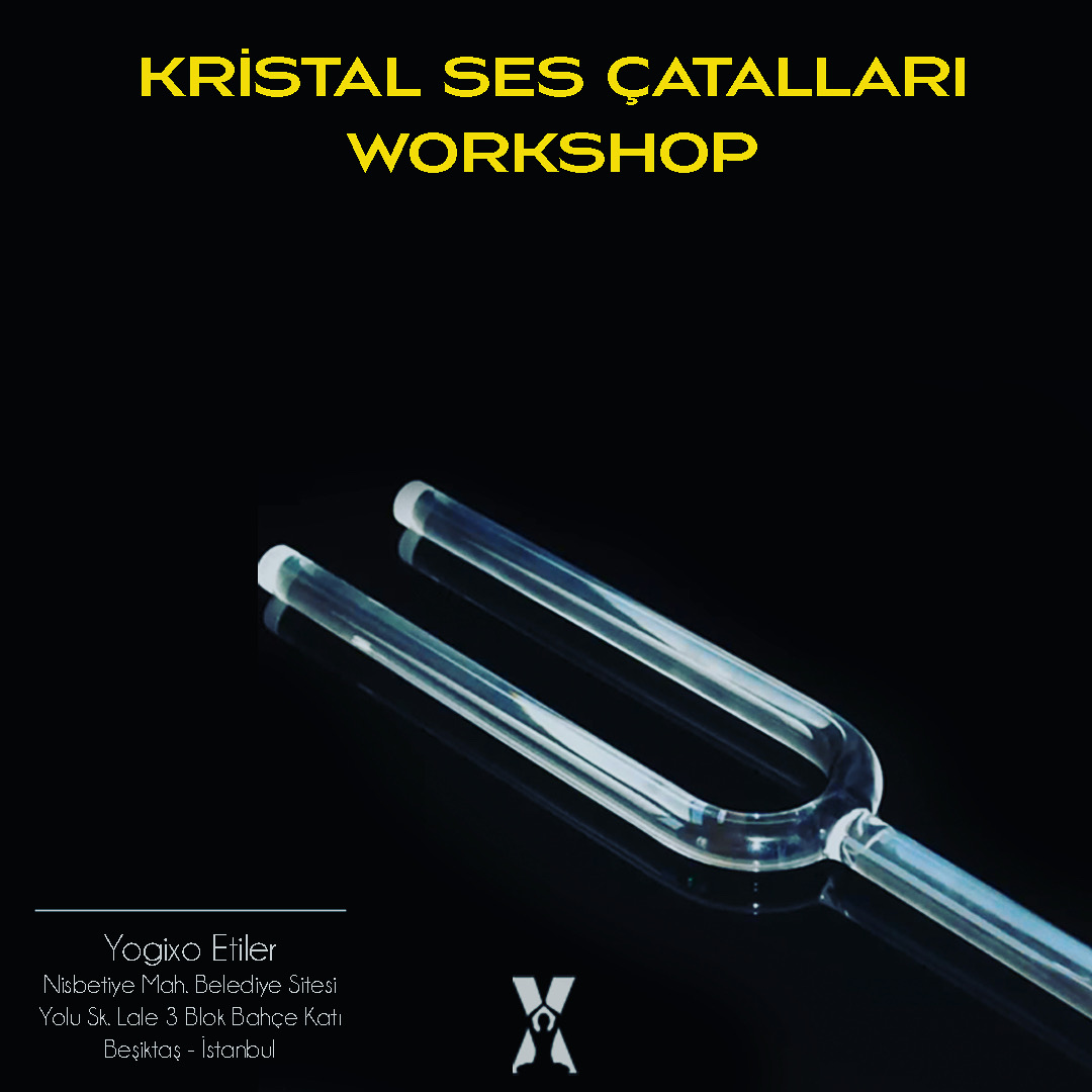 Quartz Kristal Ses Çatalı Workshop