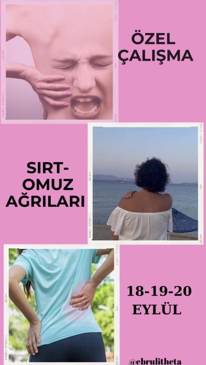 Sırt ve Omuz Ağrıları Özel Çalışması