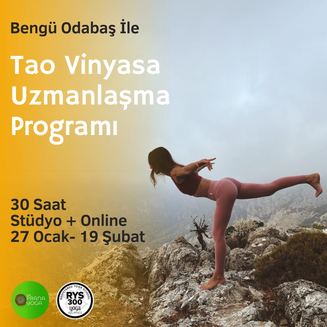 Bengü Odabaş ile Tao Vinyasa Uzmanlaşma Programı