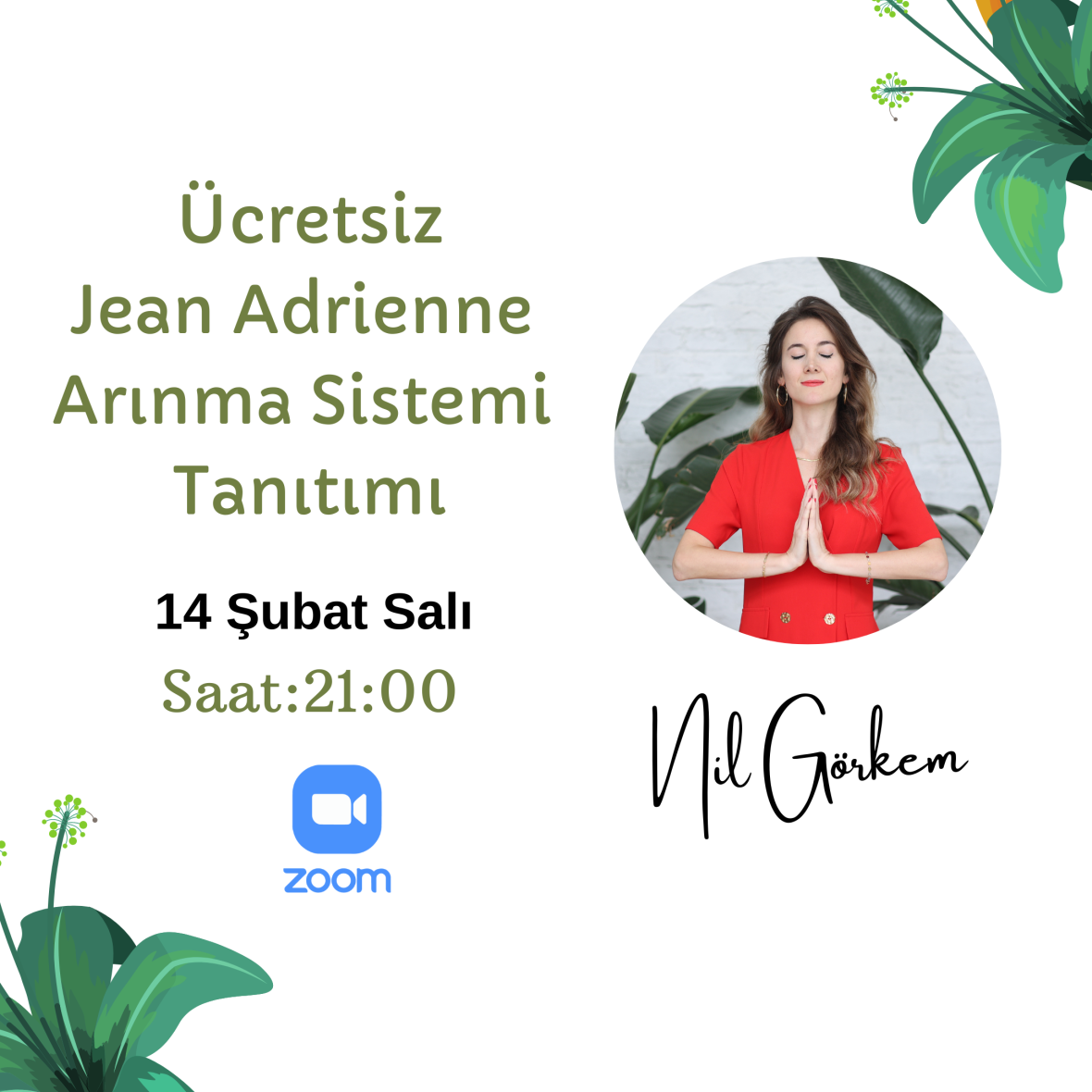 Ücretsiz Jean Adrienne Arınma Sistemi Tanıtımı A. Betül Acar Duyar