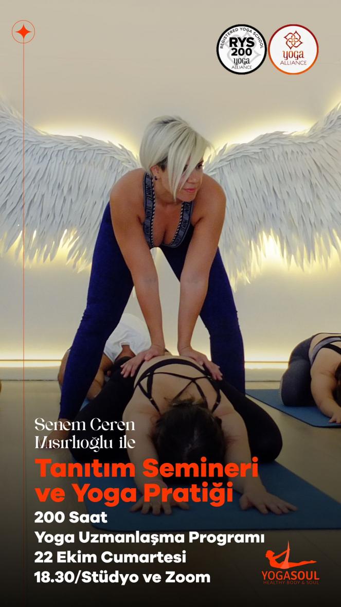 Ücretsiz Tanıtım Semineri Ve Yoga Pratiği Senem Ceren Mısırlıoğlu