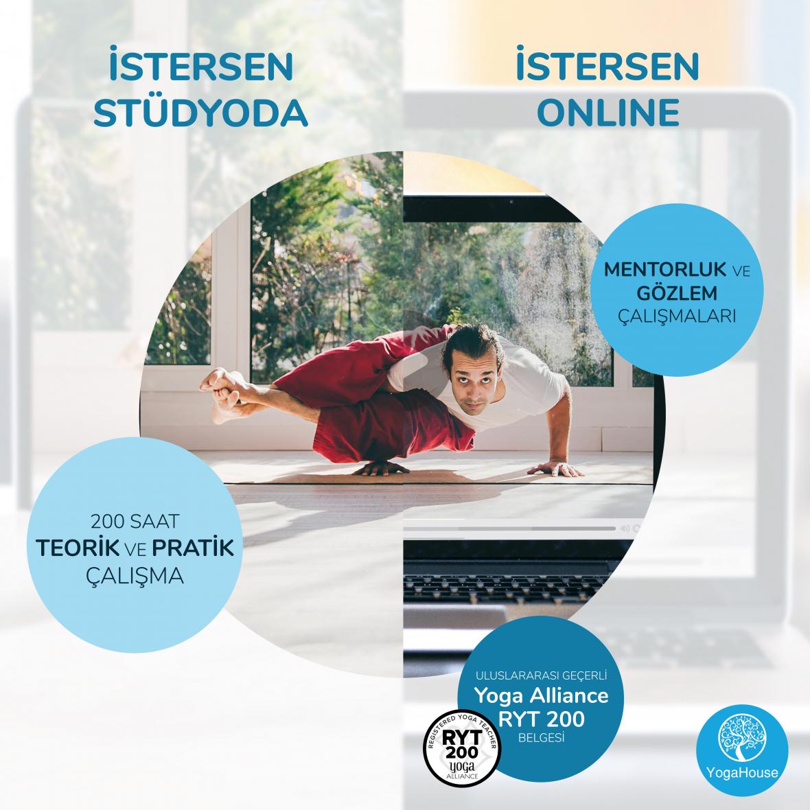 Uluslararası Yoga Alliance Onaylı Yoga'da Derinleşme Yolu Programı Bor