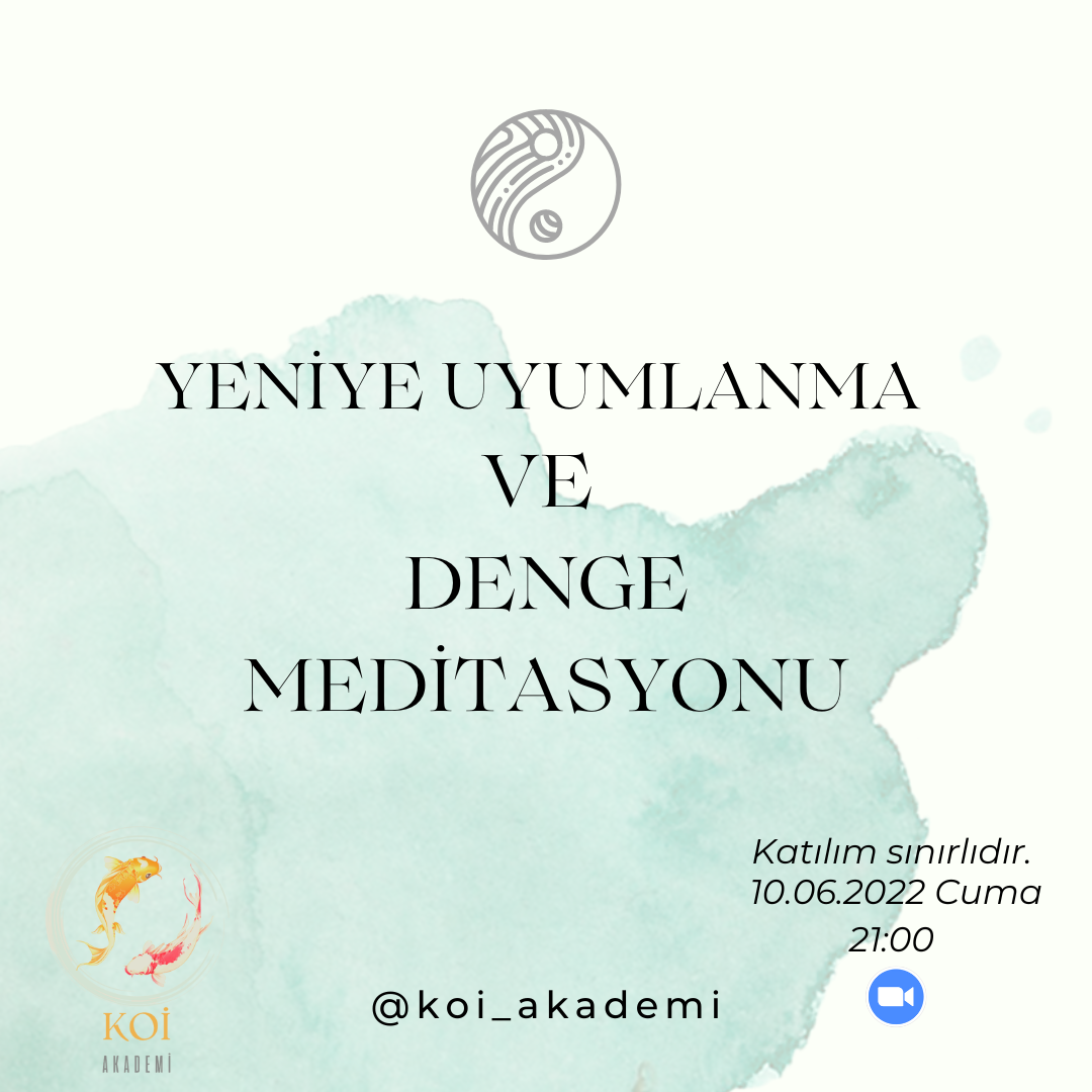 Yeniye Uyumlanma ve Denge Meditasyonu