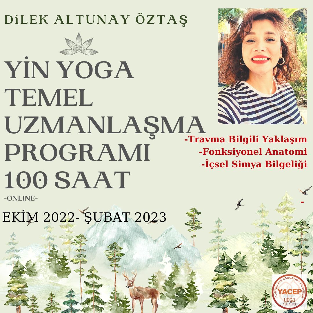 Yin Yoga Temel Uzmanlaşma Programı