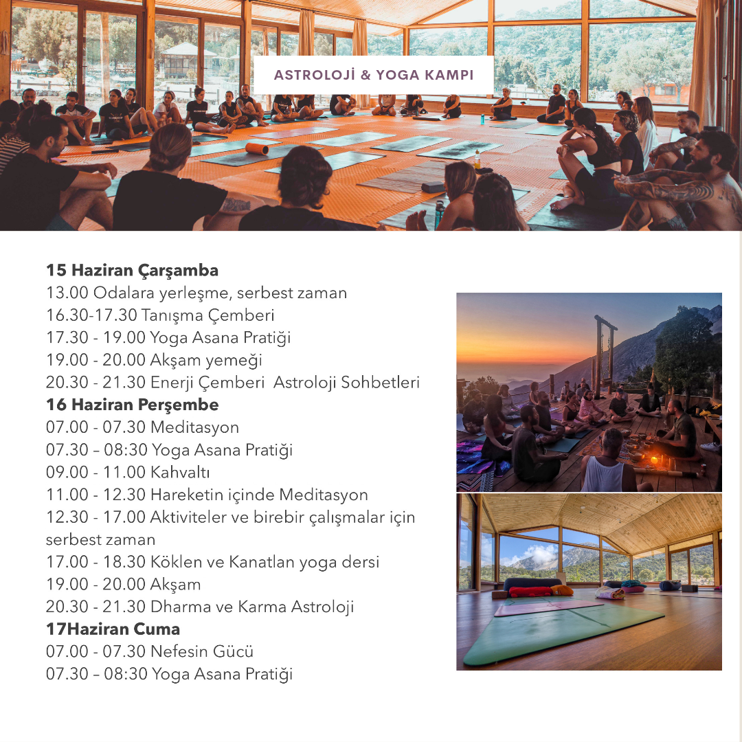 Yoga & Astroloji Kampı Dilek Adaş