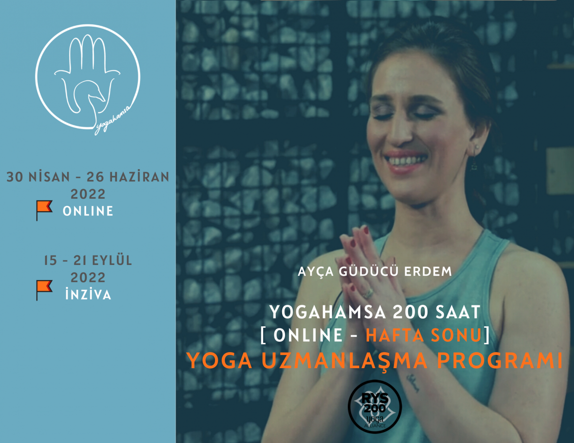 YogaHamsa 200 saat Yoga Uzmanlaşma Programı