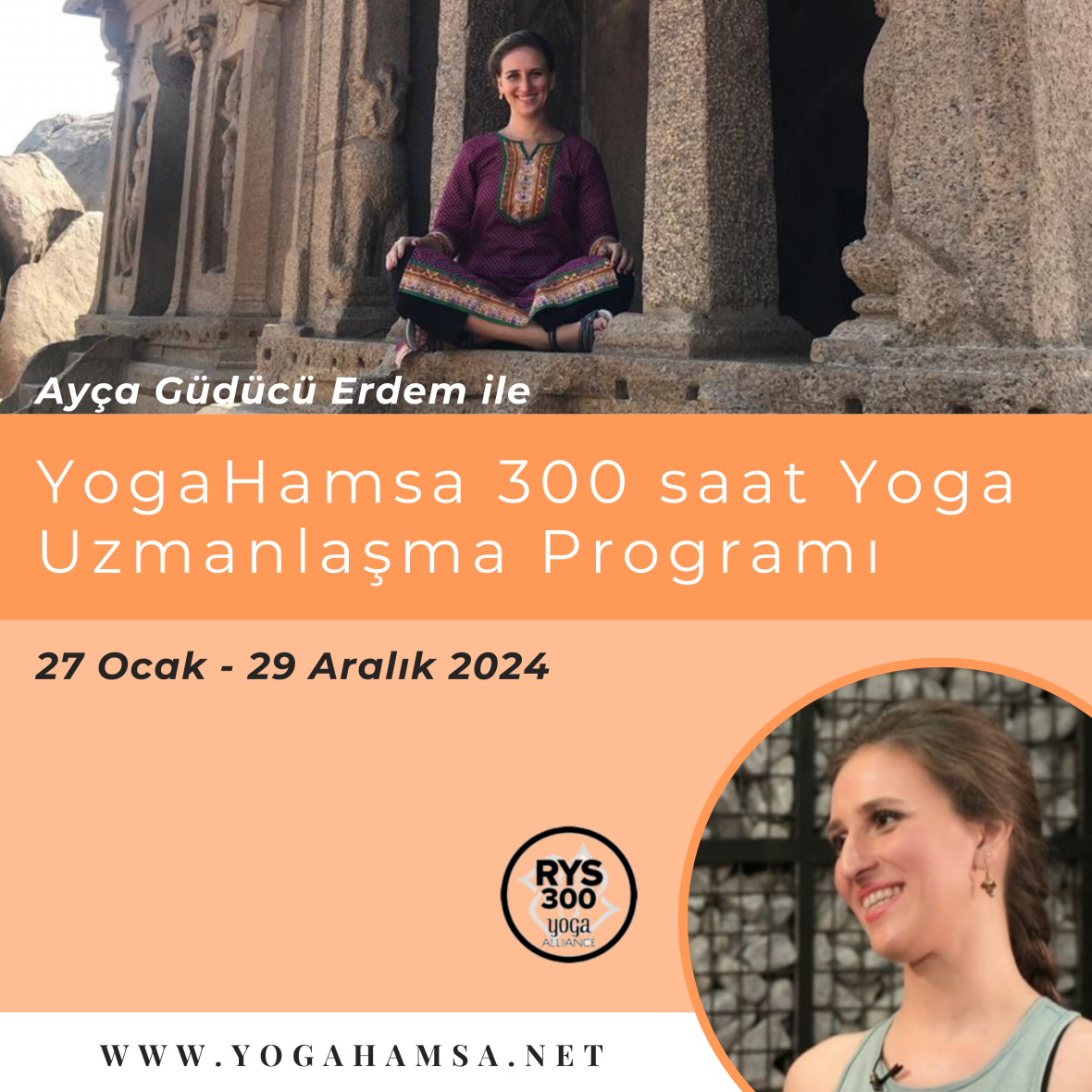 YogaHamsa 300 saat Uzmanlaşma Programı